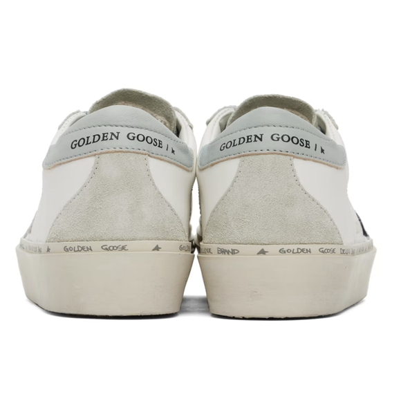 Golden Goose Low Hi Star White Sneakers with Platform - Picture 4 of 5